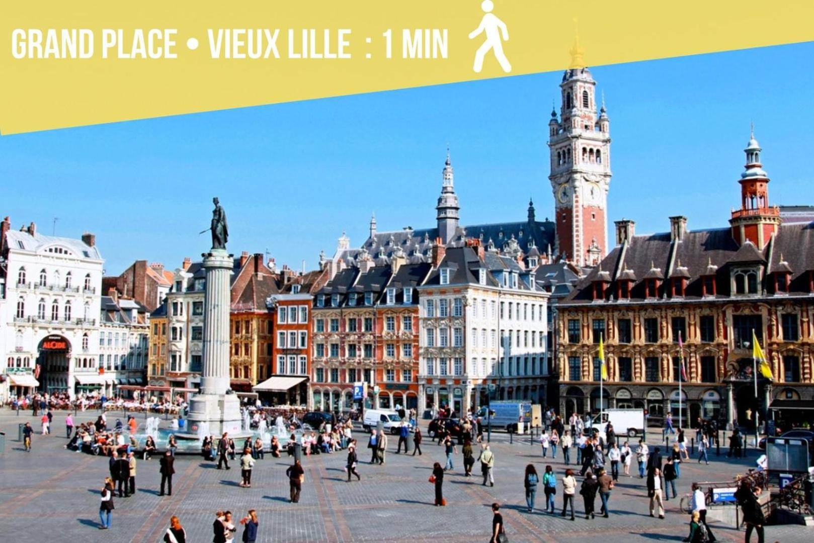 Lille Centre - 1Br In The Heart Of Lille! Apartment Exterior foto
